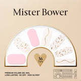 [Mister Bower] Volume Gel Nail - Pink Dust - COCOMO