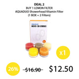 [AQUADUO] Showerhead Vitamin Filter (1 BOX = 2 Filters)