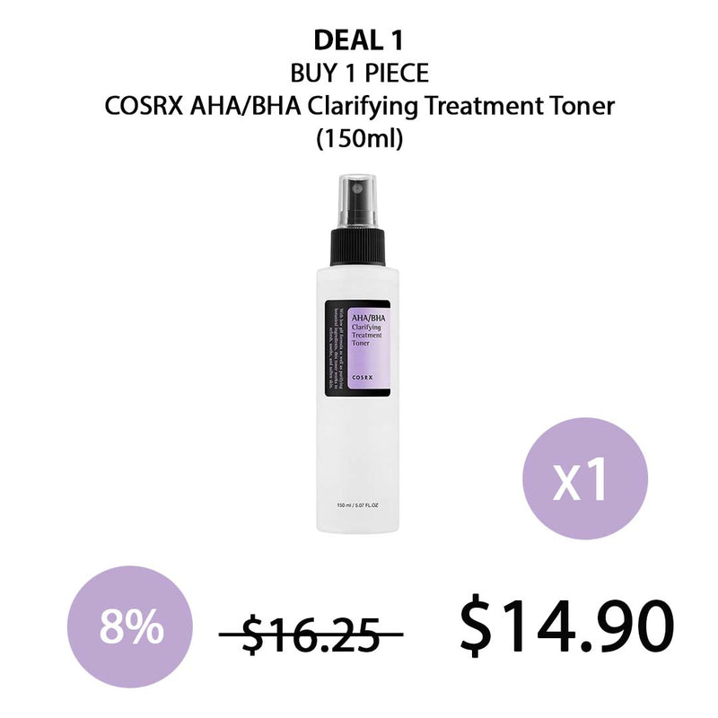 [COSRX] Aha/Bha Clarifying Treatment Toner 150ml