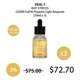 [COSRX] Full fit Propolis Light Ampoule 30ml