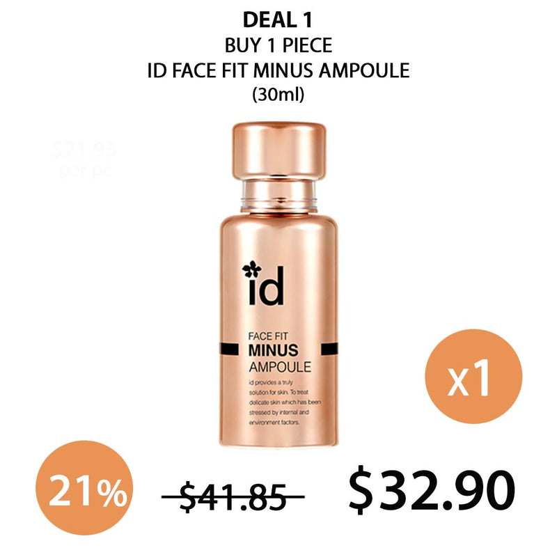 [ID.AZ] Face Fit Minus Ampoule 30ml - COCOMO