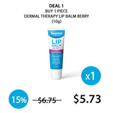 [DERMAL THERAPY] Lip Balm Berry 10g