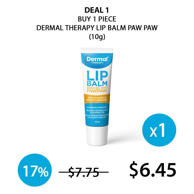 [DERMAL THERAPY] Lip Balms