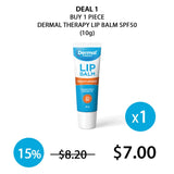 [DERMAL THERAPY] Lip Balm Moisturizing  SPF 50+ 10g