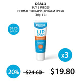 [DERMAL THERAPY] Lip Balm Moisturizing  SPF 50+ 10g