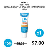 [DERMAL THERAPY] Lip Balm Enriched With Manuka Honey 10g