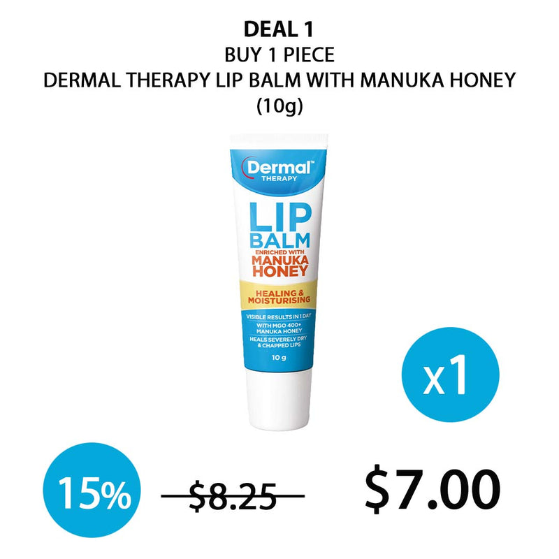 [DERMAL THERAPY] Lip Balms