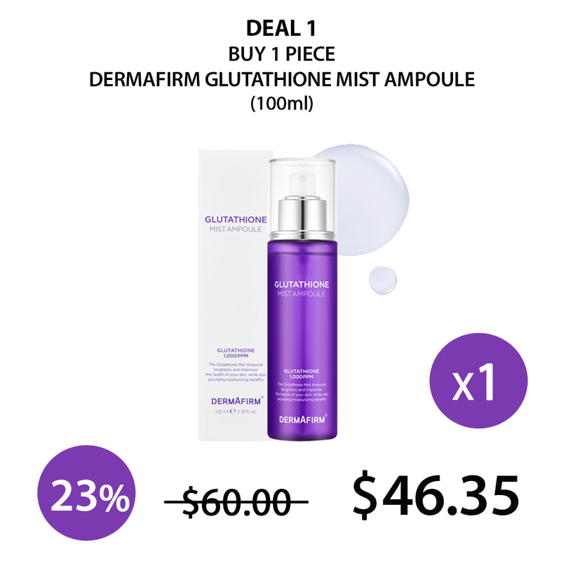 dermafirm glutathione mist Ampoule Glutathione Melting Film | Dermafirm