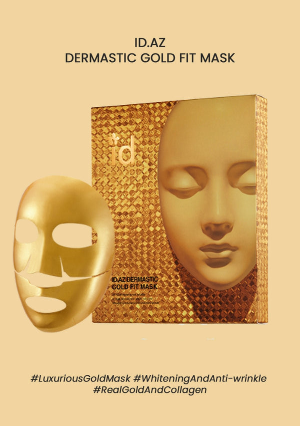 [ID.AZ] Dermastic Gold Fit Mask 25g (1 Box = 4 Masks) - COCOMO