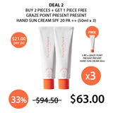 [GRAZE POINT]  Present Present Hand Sun Cream SPF 20 PA++ 50ml