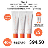 [GRAZE POINT]  Present Present Hand Sun Cream SPF 20 PA++ 50ml