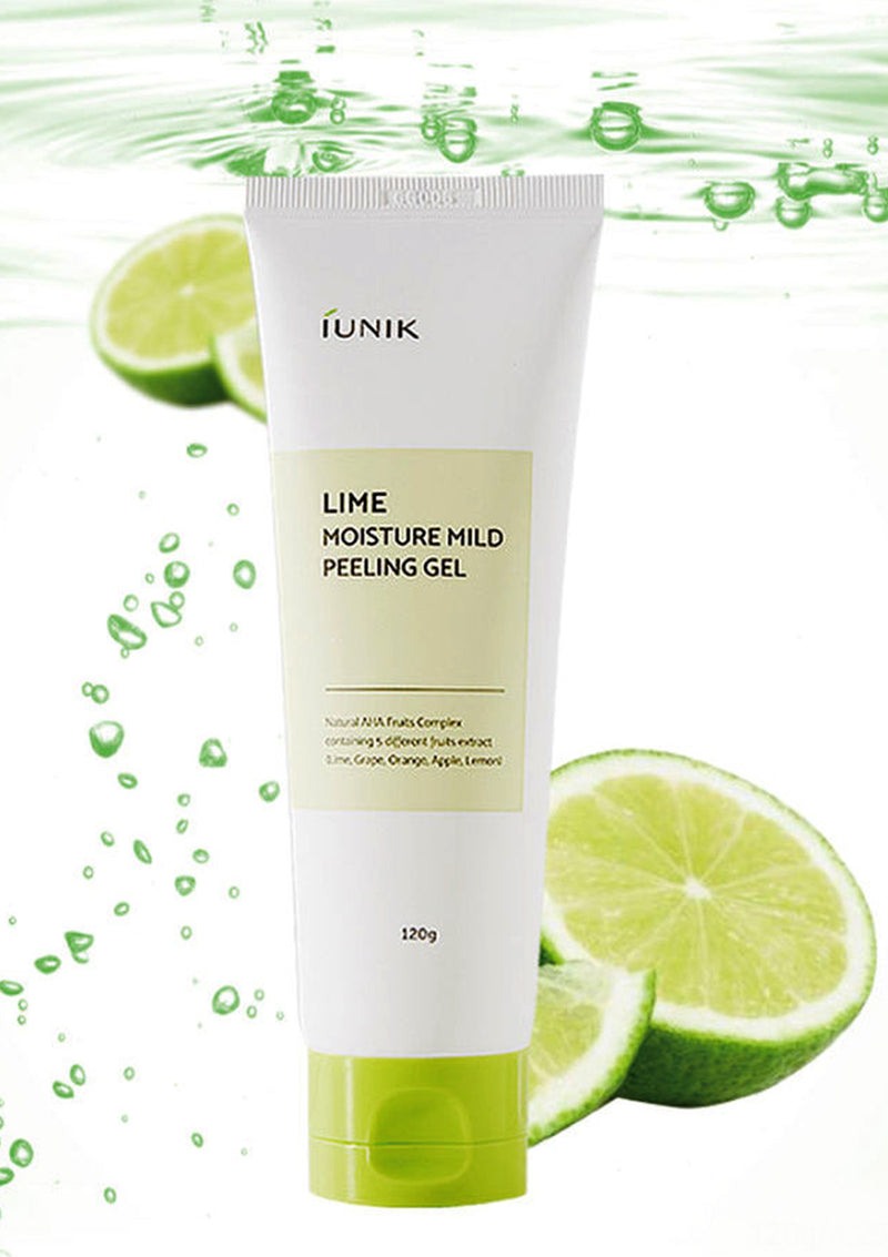 [iUNIK] Lime Moisture Mild Peeling Gel 120g - COCOMO