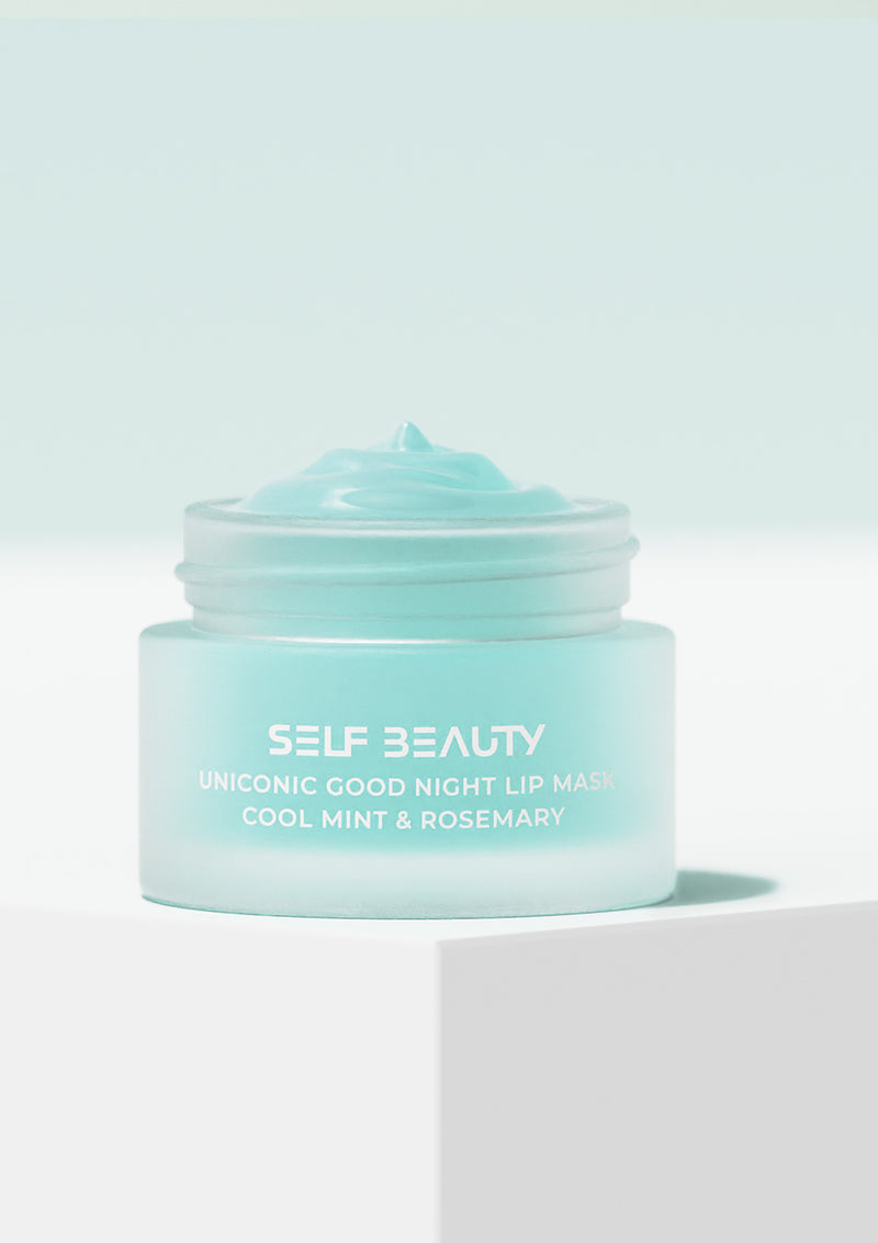 [SELF BEAUTY] Uniconic Good Night Lip Mask - Cool Mint and Rosemary 14.5g - COCOMO