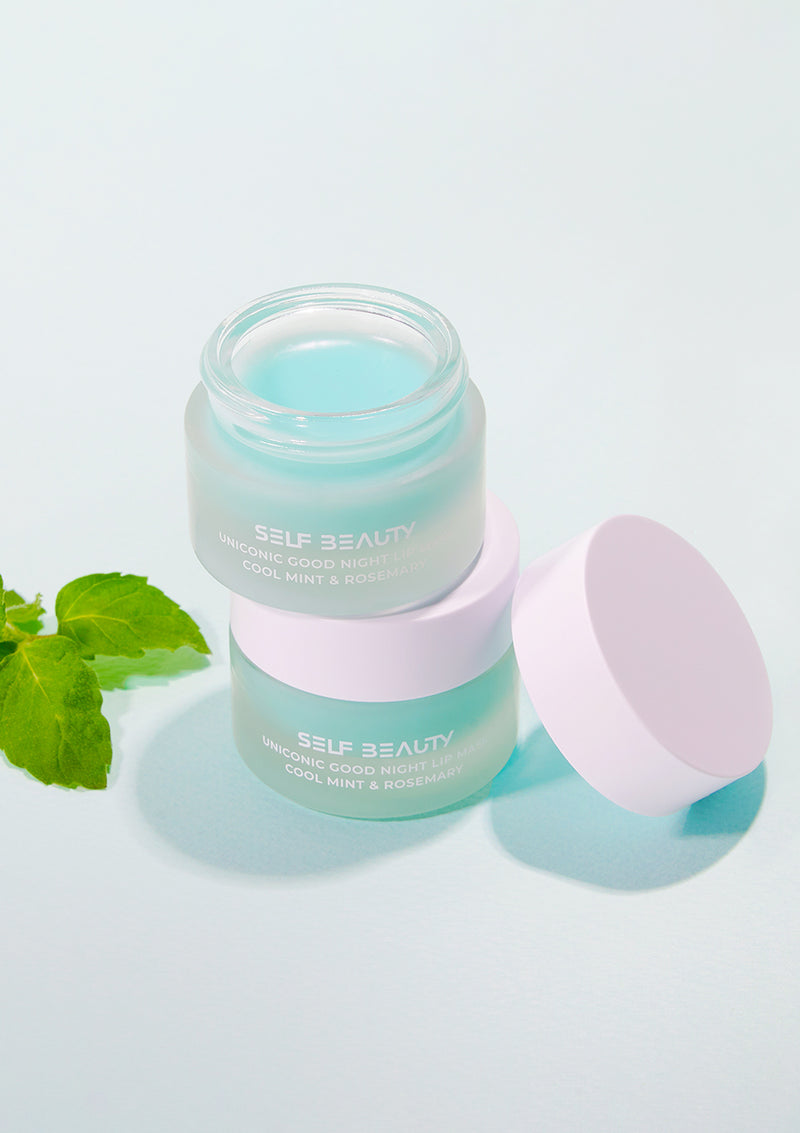 [SELF BEAUTY] Uniconic Good Night Lip Mask - Cool Mint and Rosemary 14.5g - COCOMO