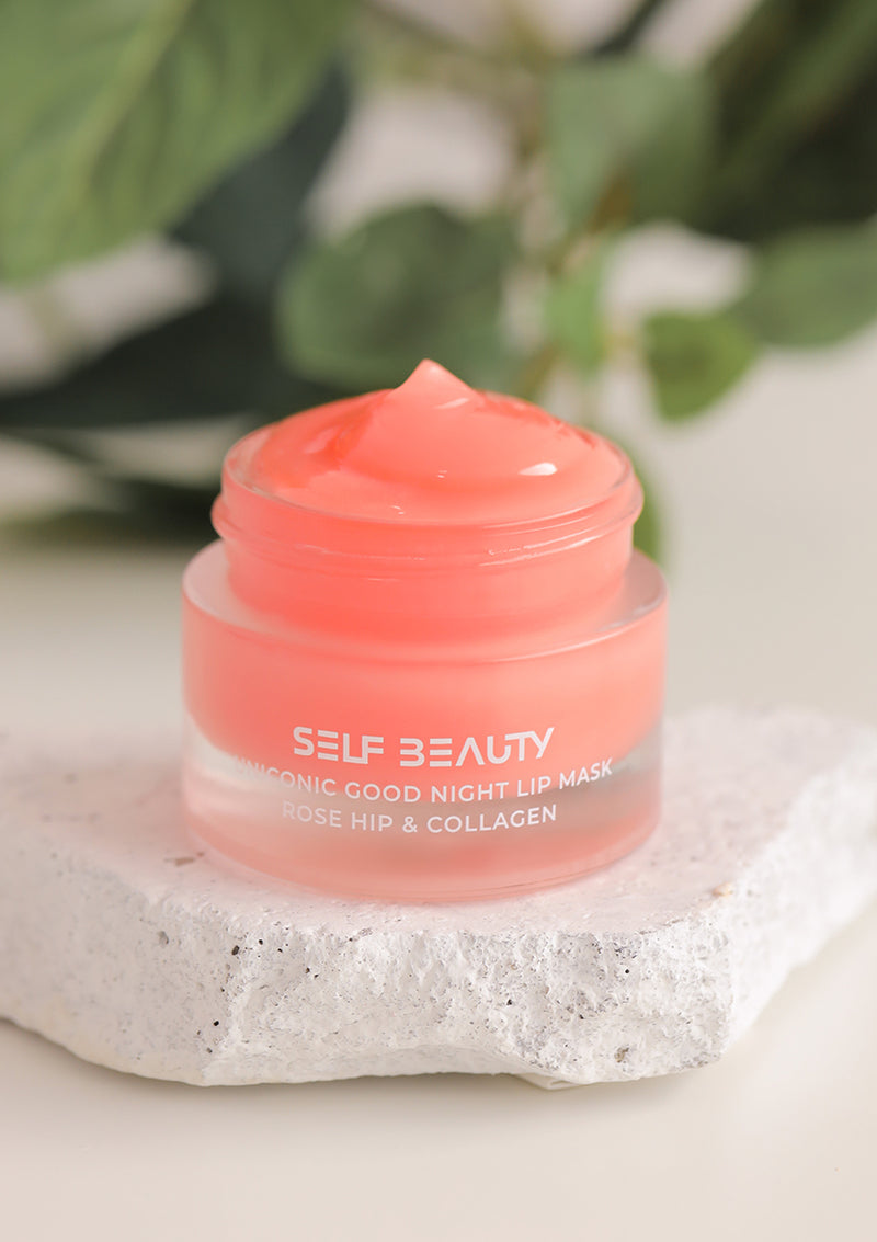 [SELF BEAUTY] Uniconic Good Night Lip Mask - Rosehip and Collagen 14.5g - COCOMO