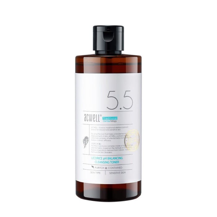 [ACWELL] Licorice PH Balancing Cleansing Toner 300ml - COCOMO