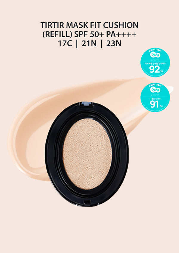 [TIRTIR] Mask Fit Cushion SPF 50+ PA++++ 17C 21N 23N (REFILL) 18g - COCOMO