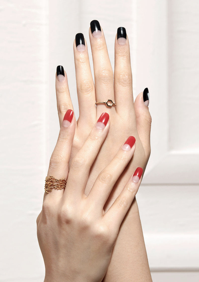 [Mister Bower] Volume Gel Nail - Red French - COCOMO