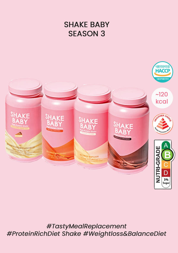 [SHAKE BABY] Diet Formular Protein Shake 700g (Season 3 in 4 Flavors)