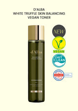 [D'ALBA] White Truffle Mild Skin Balancing Vegan Toner 150ml