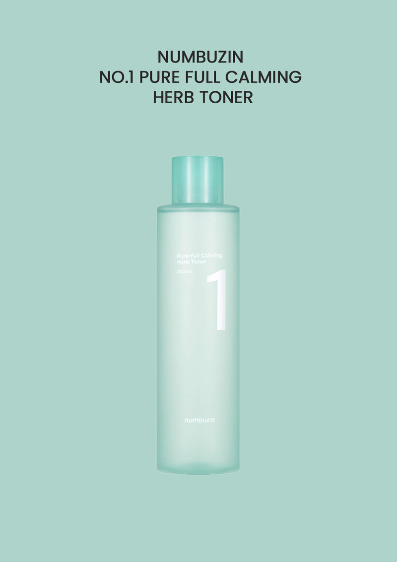 [NUMBUZIN] No.1 Pure-full Calming Herb Toner 300ml