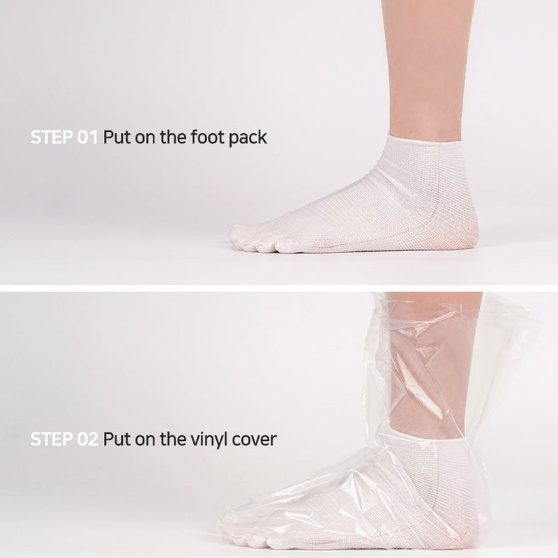 [Rubelli] Toe Socks Foot Pack (1 Box = 3 Pairs) - COCOMO