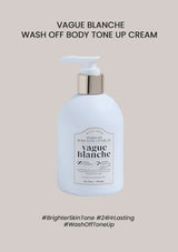 (Vague Blanche) Wash off Body Tone Up Cream 300ml - COCOMO