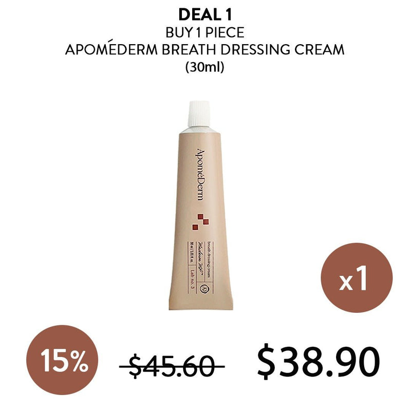 [APOMEDERM] Breath Dressing Cream 30ml - COCOMO