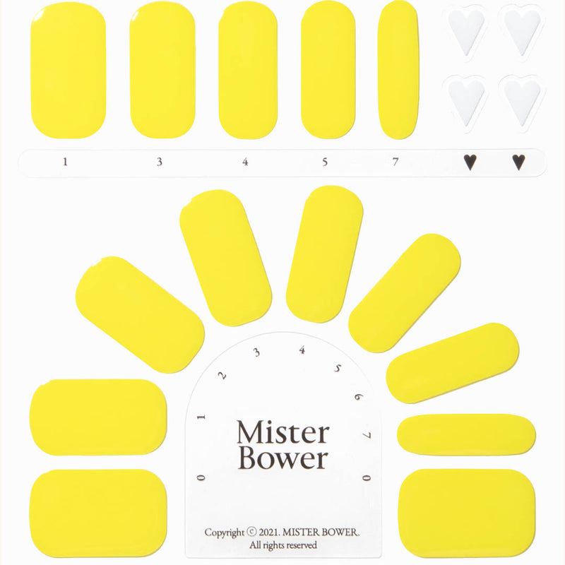 [Mister Bower] Volume Gel Nail – Mystery Yellow - COCOMO