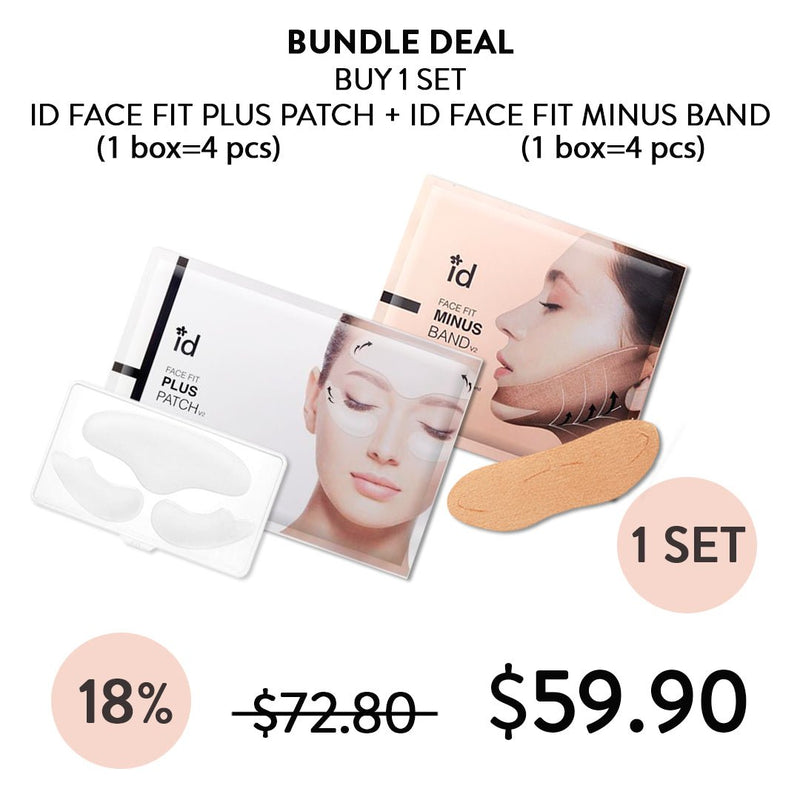 [ID.AZ] Face Fit Plus Minus Kit (4 pairs) - COCOMO