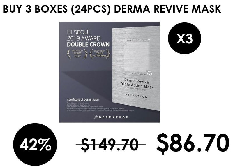 [DERMATHOD] Derma Revive Triple Action Mask - COCOMO