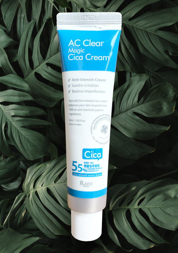 [THE PLANT BASE] AC Clear Magic Cica Cream 60ml - COCOMO