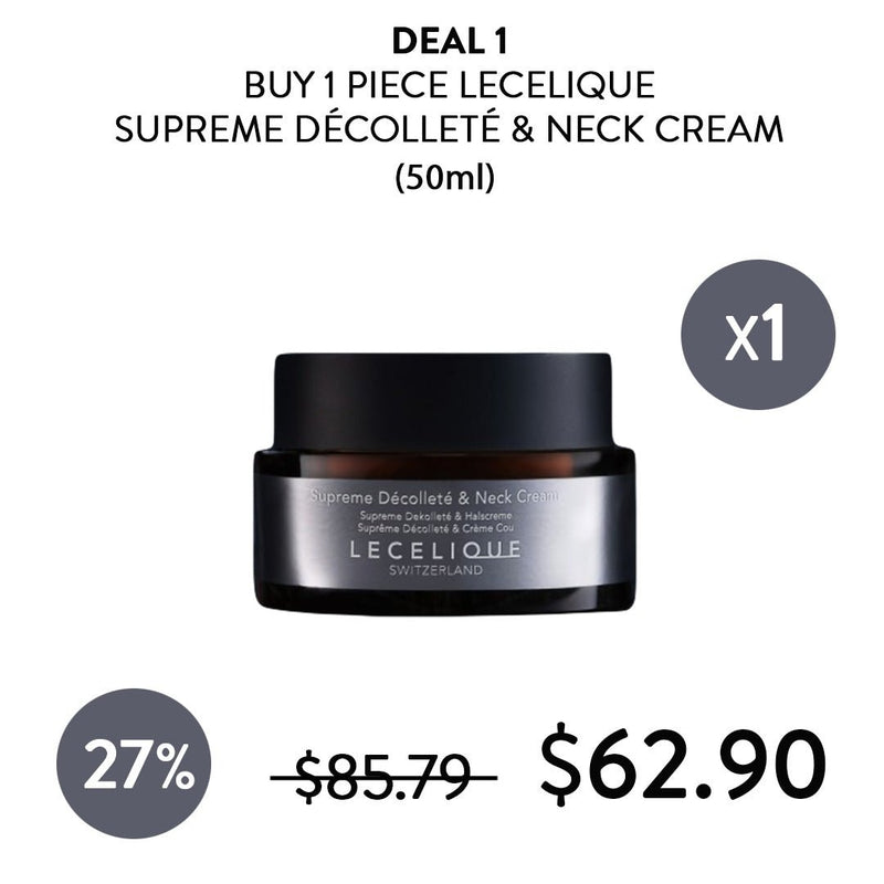 [LECELIQUE] Supreme Décolleté and Neck cream 50ml - COCOMO