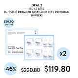 [DR.ESTHÉ RX] Premium Goat Milk Peel Program - COCOMO