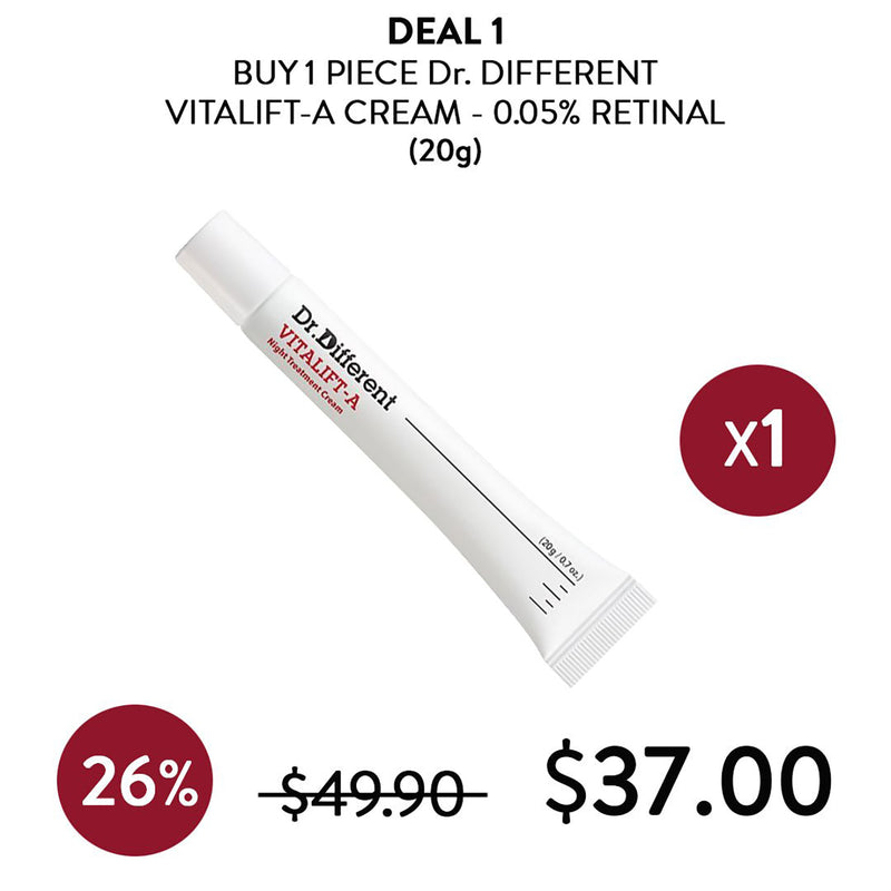 [DR. DIFFERENT] Vitalift-A Night Treatment Cream 20g