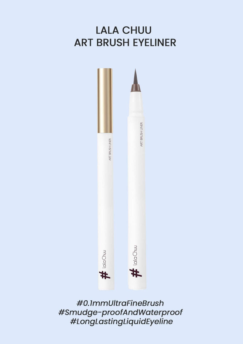 [LALACHUU] Art Brush Eyeliner - COCOMO