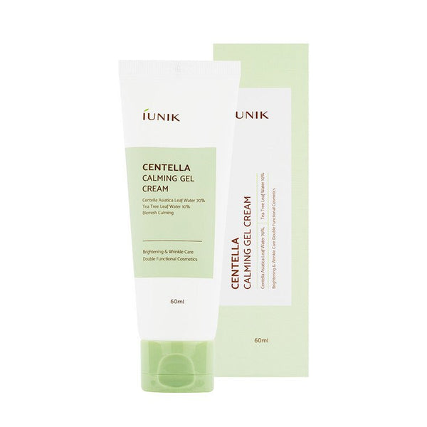 [iUNIK] Centella Calming Gel Cream, 2.02 fl oz (60 ml) - COCOMO