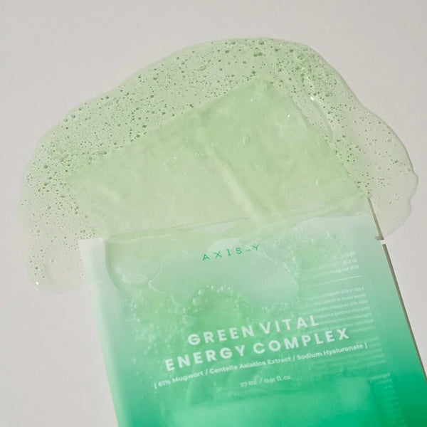 [AXIS-Y] Green Vital Energy Complex Sheet Mask 27ml x 5EA - COCOMO