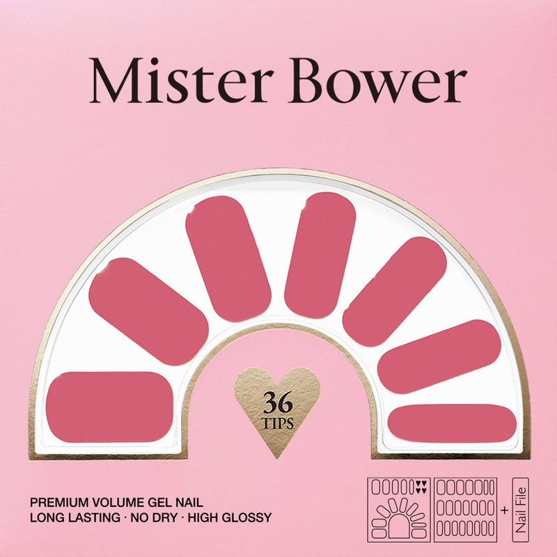 [Mister Bower] Volume Gel Nail – Fuchsia - COCOMO