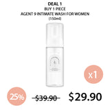 [AGENT 9] Intimate Wash for Women 150ml