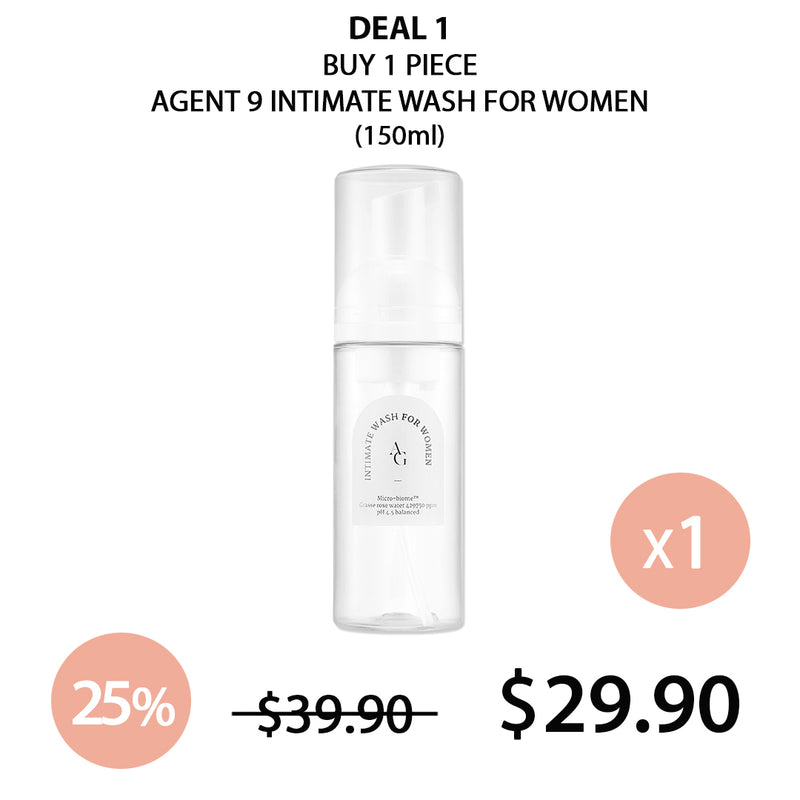 [AGENT 9] Intimate Wash for Women 150ml