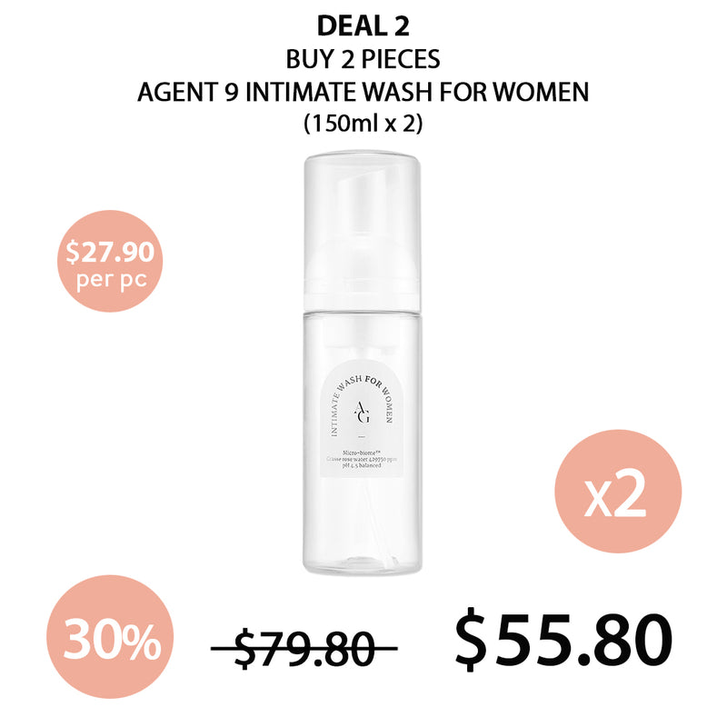 [AGENT 9] Intimate Wash for Women 150ml