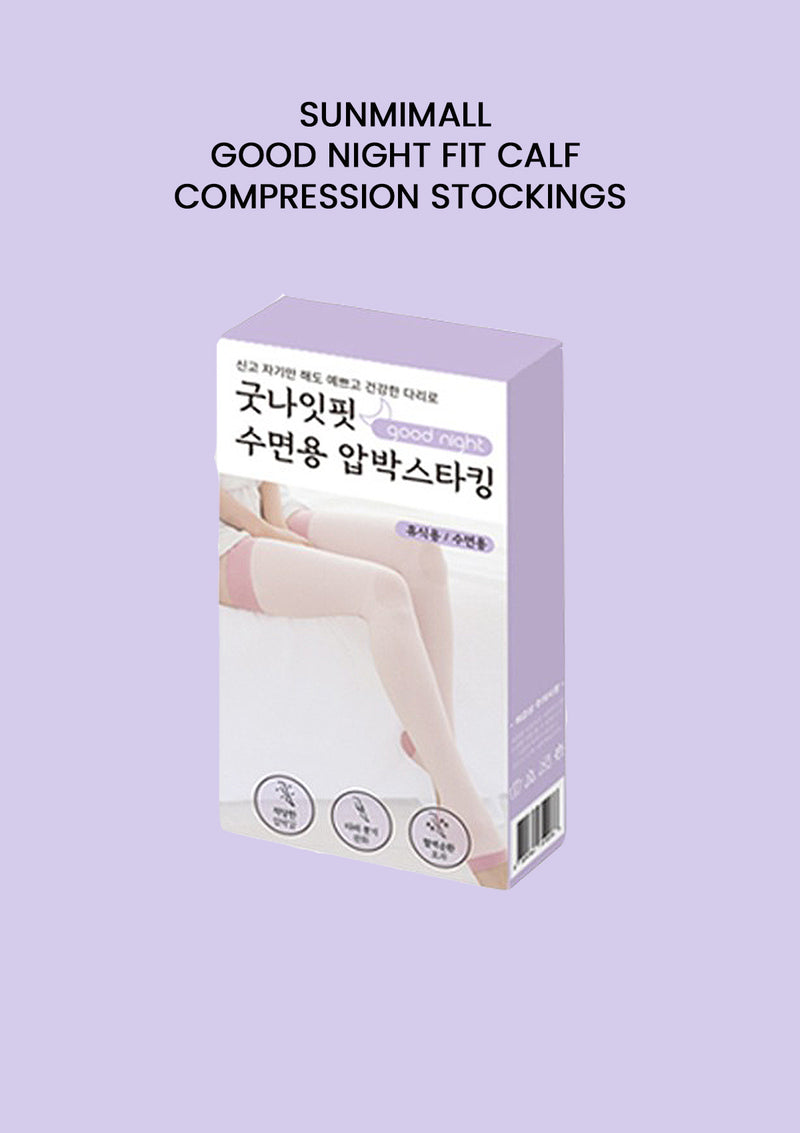 [SUNMIMALL] Good Night Fit Sleep Compression Stockings  (Free Size) - COCOMO