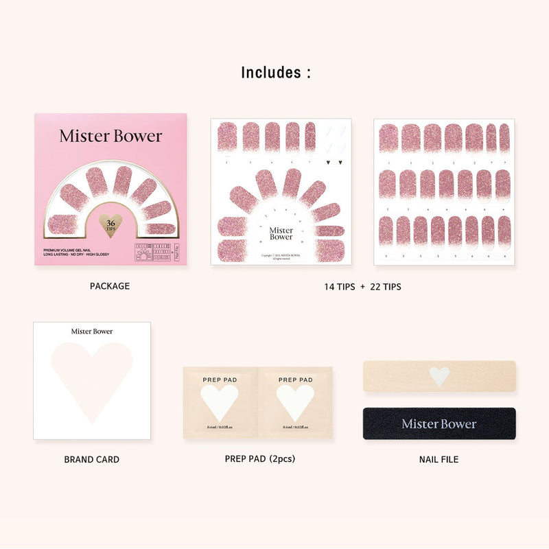 [Mister Bower] Volume Gel Nail – Idol - COCOMO