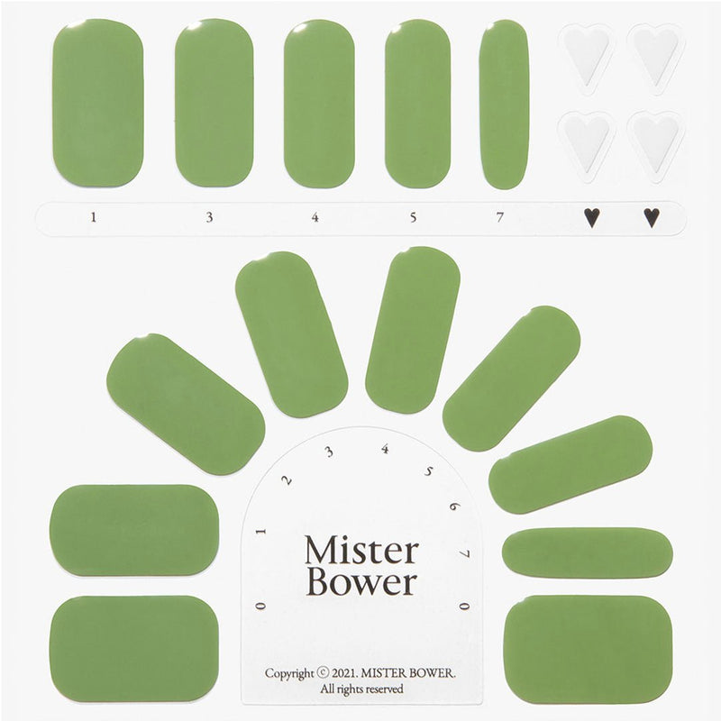 [Mister Bower] Volume Gel Nail – Kelly Green - COCOMO