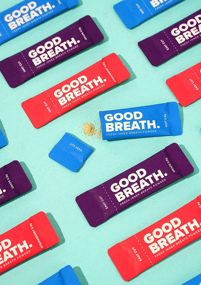 [GOOD BREATH] Fresh Inner Breath Powder (1 Box = 0.8g x 30 Sticks)
