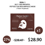 [MEDIPEEL] Medipeel Bio-Intense Glutathione Whitening Ampoule Mask | Medi-Peel Peptide-Tox Bor Ampoule Mask