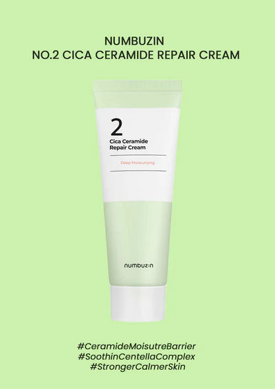 CLEARANCE SALE - [NUMBUZIN] No.2 Cica Ceramide Repair Cream 60ml