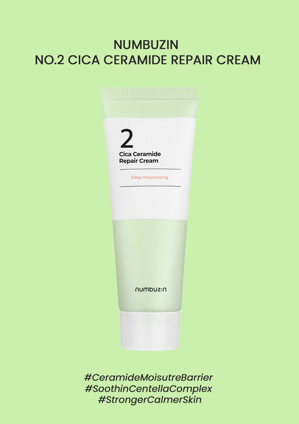 [NUMBUZIN] No.2 Cica Ceramide Repair Cream 60ml - COCOMO