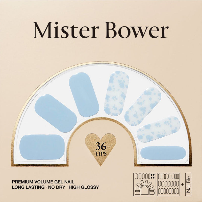 [Mister Bower] Volume Gel Nail – Nutty Blue - COCOMO